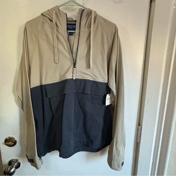 NWT ✨$9 when bundled✨ Arizona Jean Co. Half-Zip Hooded Jacket - Picture 6 of 10